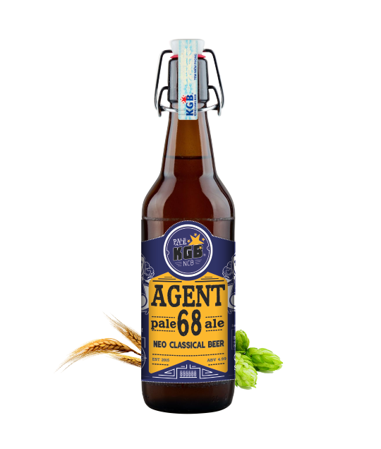 BIA AGENT 68 PALE ALE ABV 4.99% 330mL